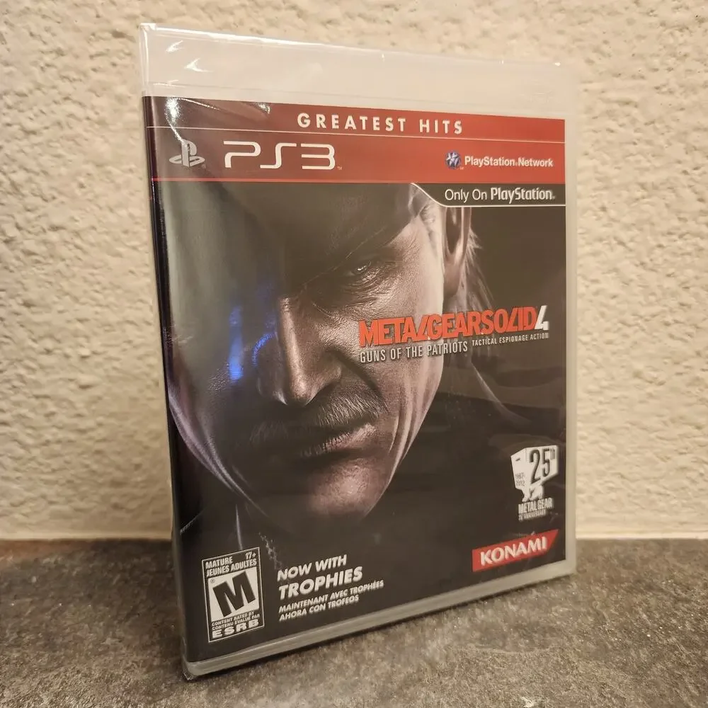 Game - Metal Gear Solid 4: Guns of the Patriots [GH] (NEW) - PS3